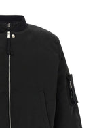 thom/krom Zipped Bomber Jacket Black, view 3