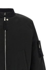 thom/krom Zipped Bomber Jacket Black