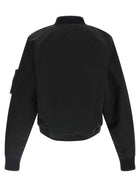 thom/krom Zipped Bomber Jacket Black, view 2