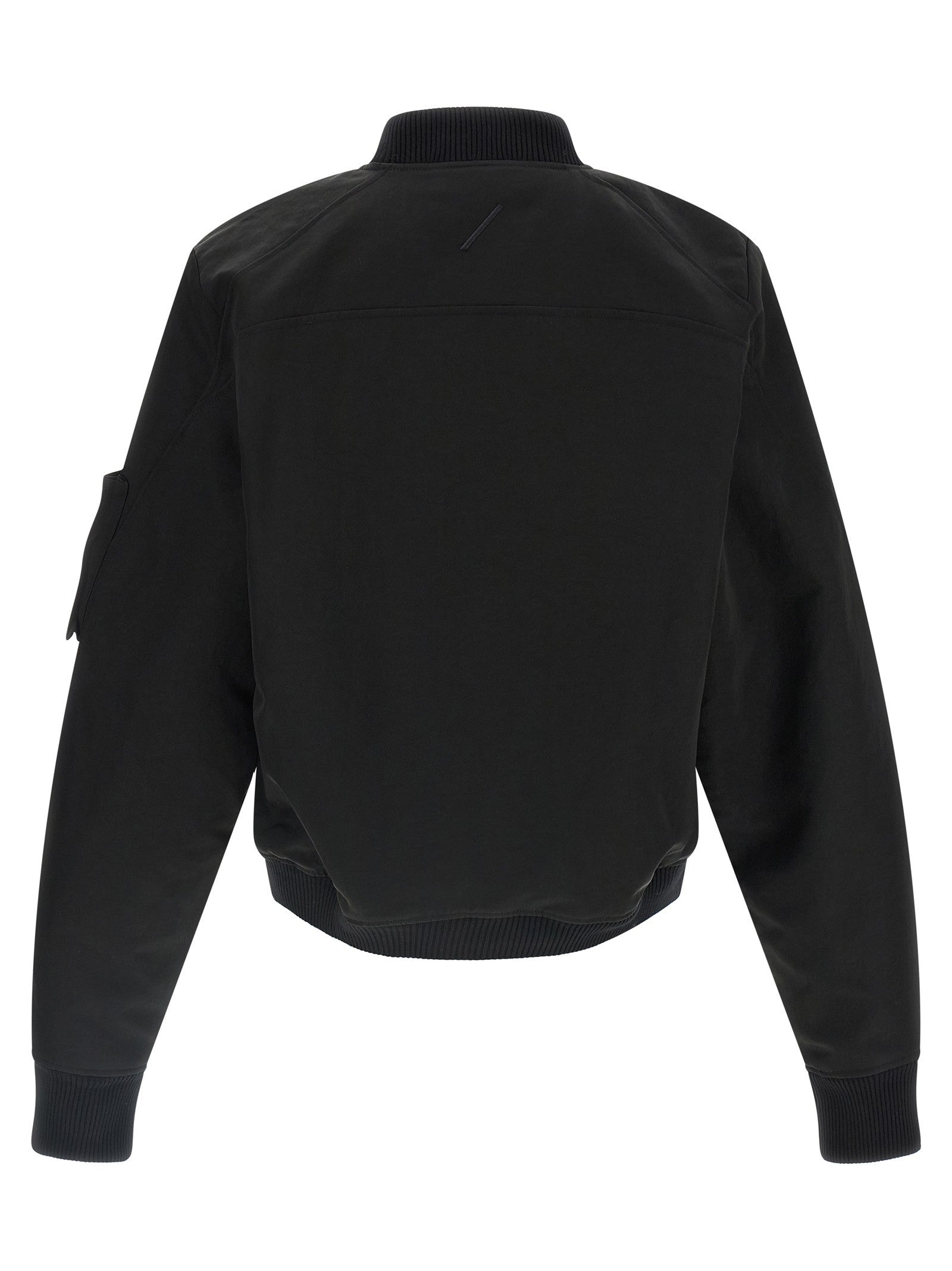 thom/krom Zipped Bomber Jacket Black
