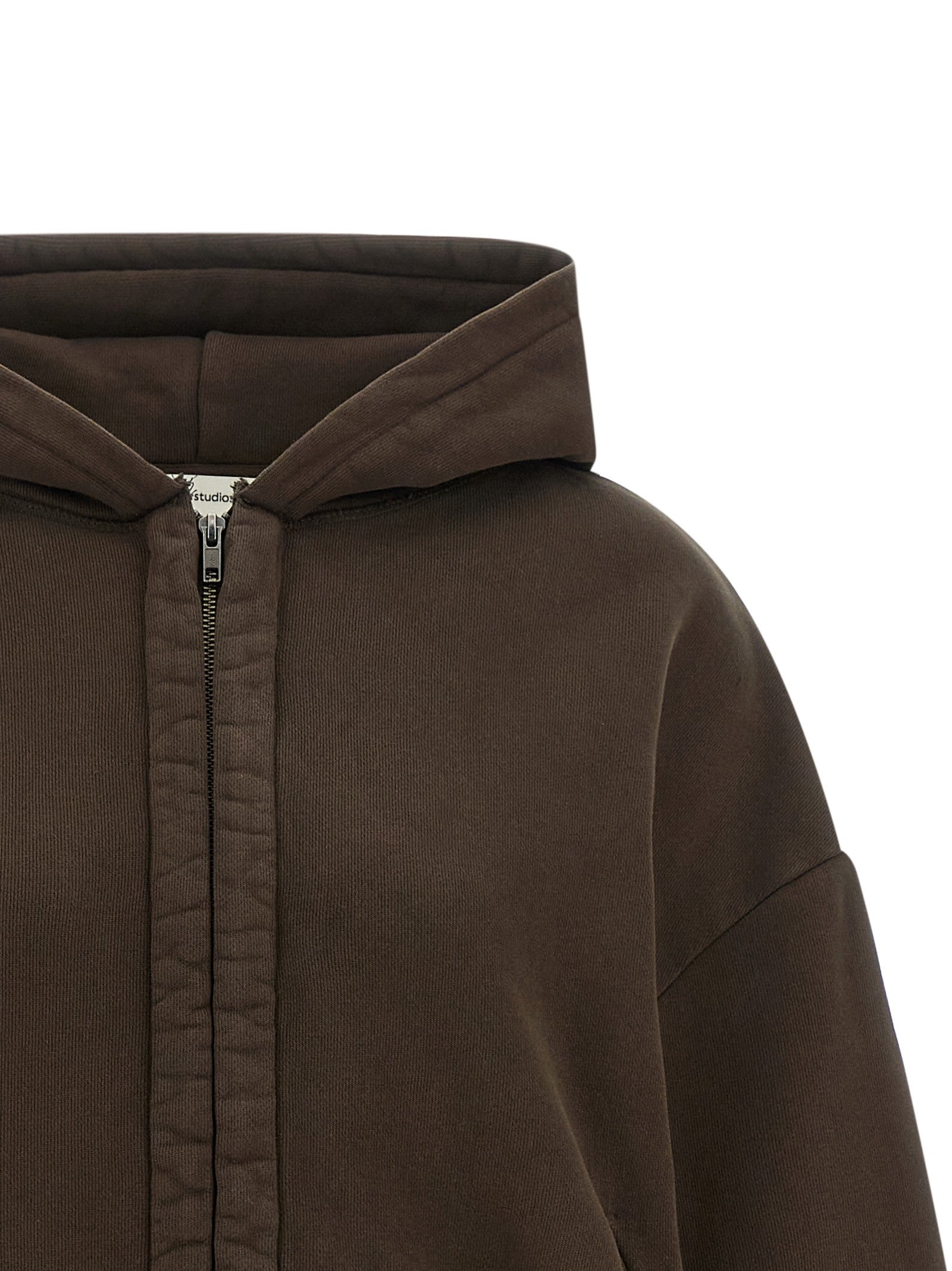 Entire Studios Zipped Hoodie Brown