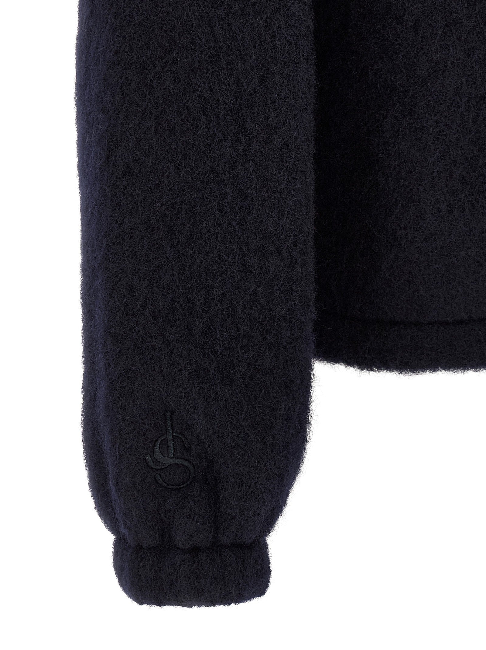 Jil Sander Zipped Sweatshirt Blue