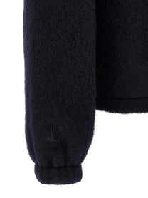 Jil Sander Zipped Sweatshirt Blue