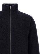 Jil Sander Zipped Sweatshirt Blue, view 3