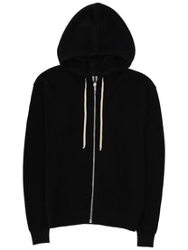 Rick Owens Men's Zipper Hooded Shirt Black
