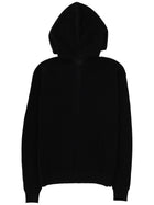 Rick Owens Men's Zipper Hooded Shirt Black, view 2