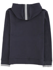 Boss Men's Zipper Hoodie Blue
