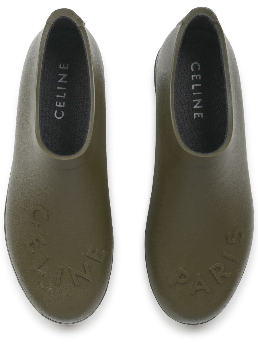 Celine Women's Zoccolo Garden Con Green