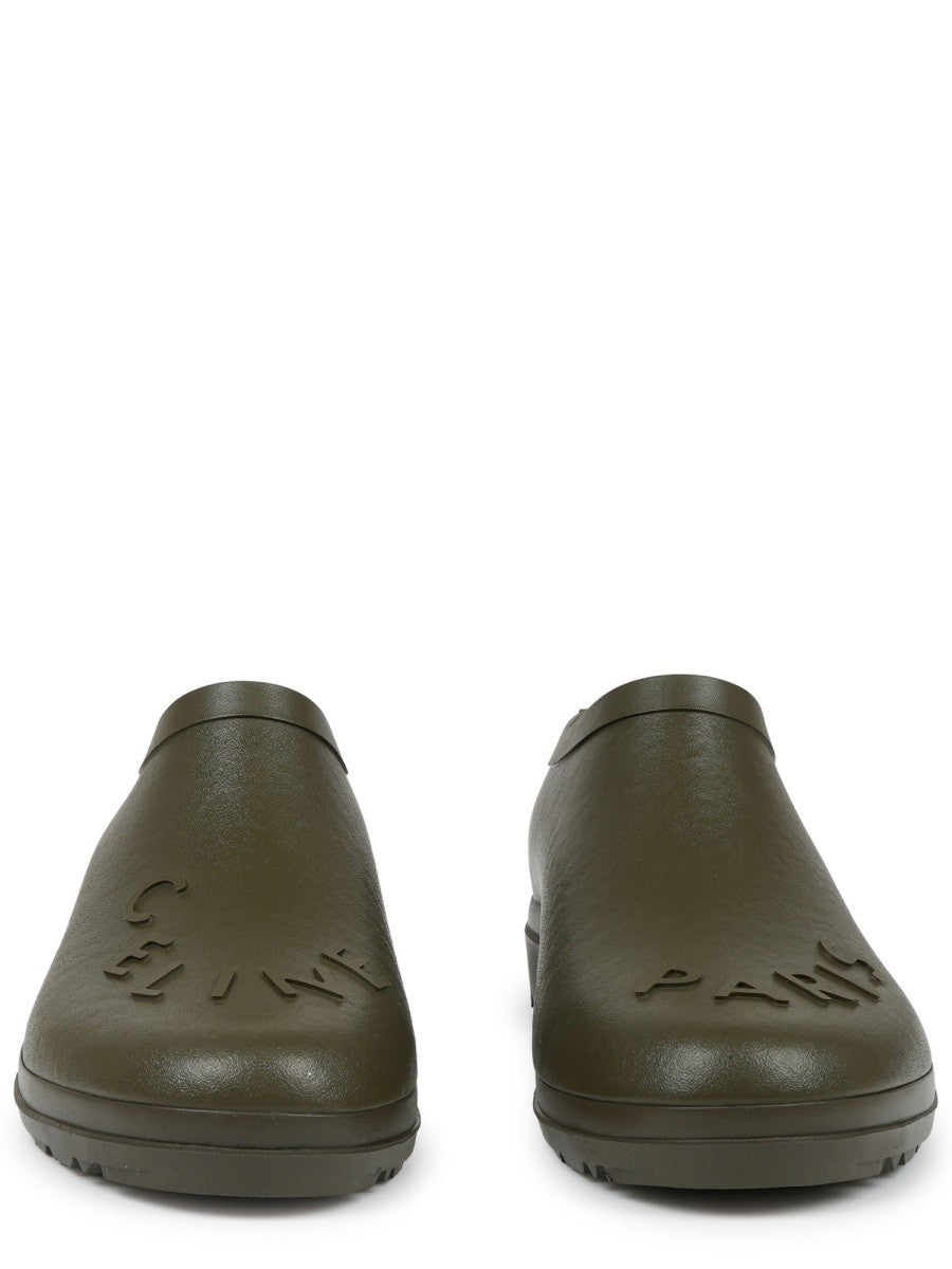 Celine Women's Zoccolo Garden Con Green