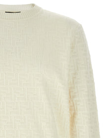Fendi Zucca Sweater White