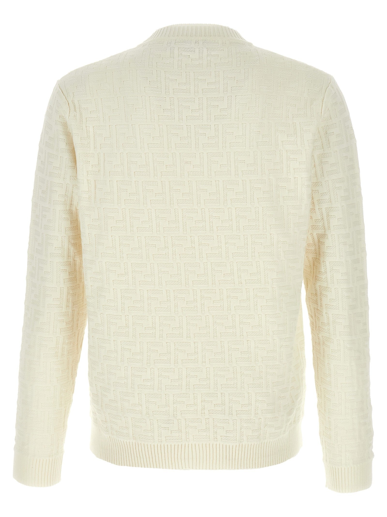 Fendi Zucca Sweater White