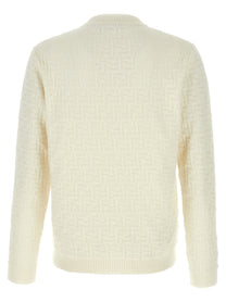 Fendi Zucca Sweater White
