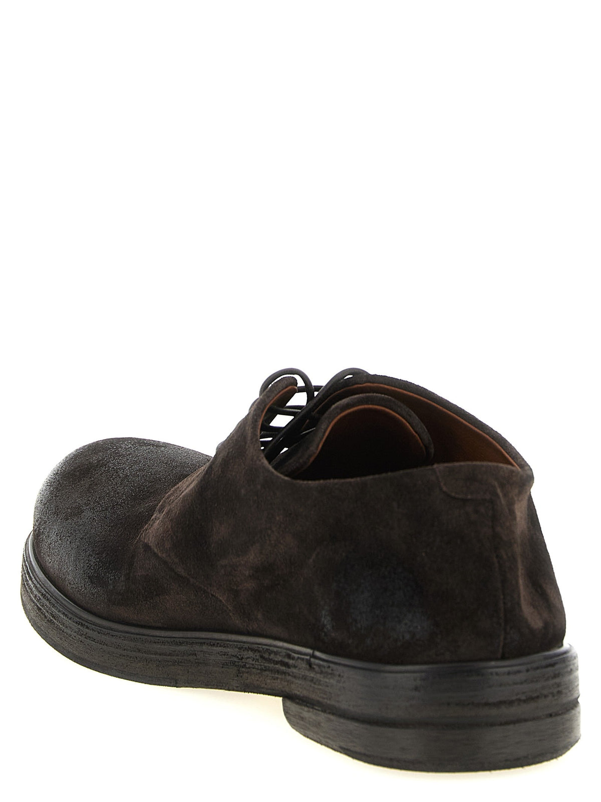 Marsell Zucca Zeppa Derby Shoes Brown, view 3