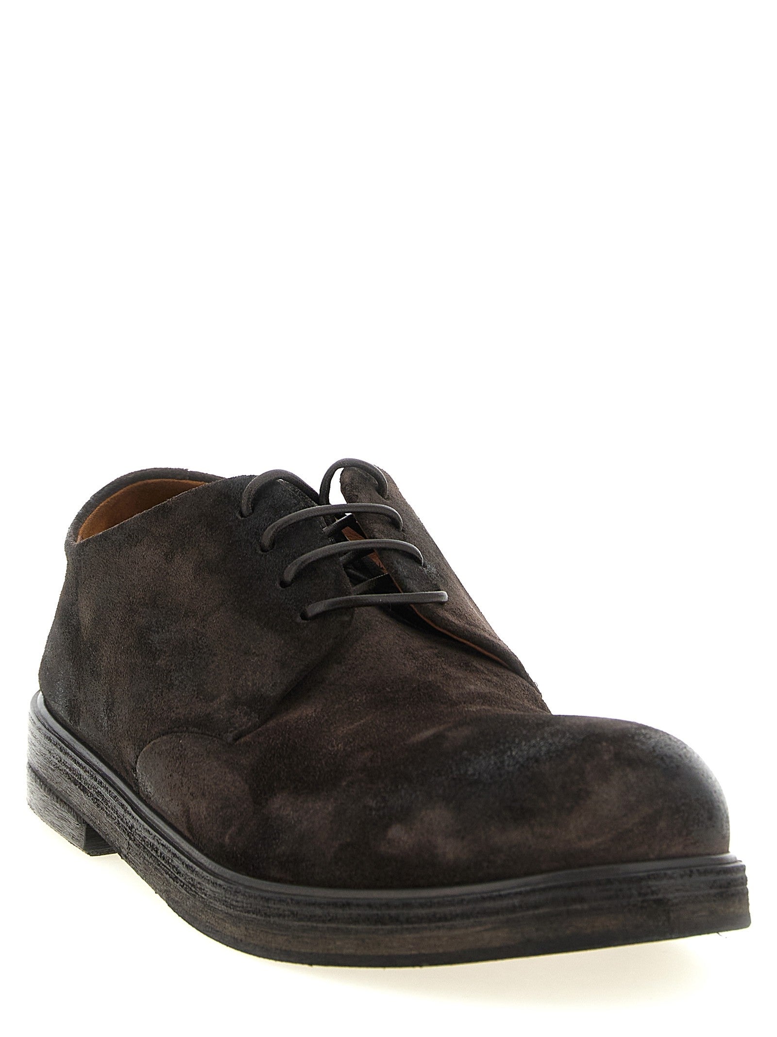 Marsell Zucca Zeppa Derby Shoes Brown